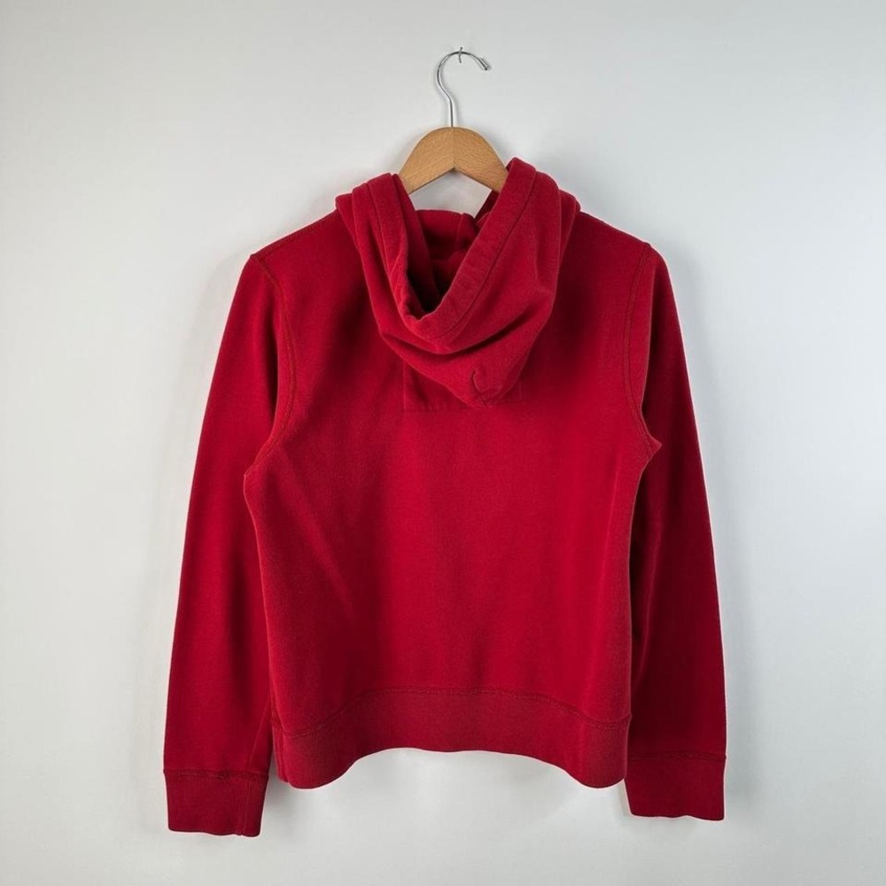 Abercrombie Fitch Red 92 Athletic Hoodie Sweatshirt Mens XL - Picture 3 of 6